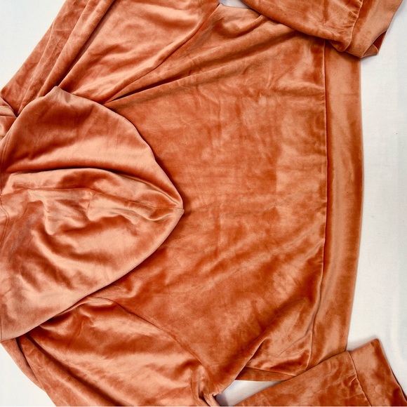 Victoria Secret Velour hooded jacket /lounger - Picture 5 of 5